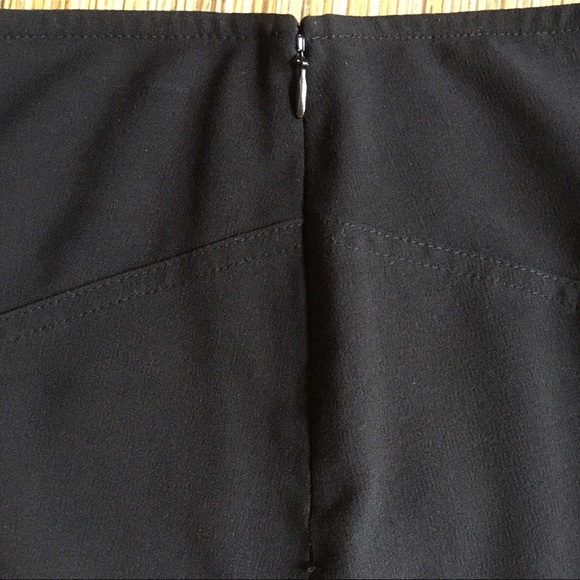 Tommy Hilfiger Skirt Black Womens 6 Nice Asymmetri - Picture 7 of 12